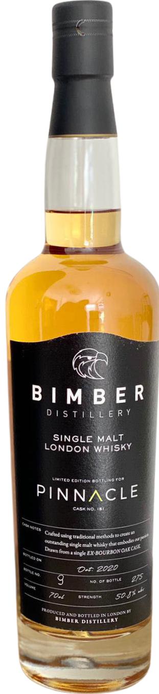 Bimber Single Malt London Whisky Limited Edition Bottling Cask Nr.151