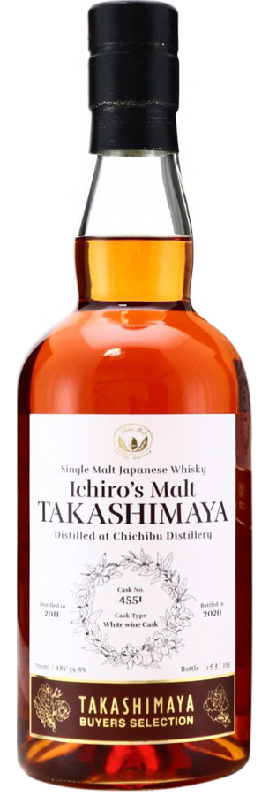 ウイスキー Ichiro's Malt Chichibu Takashimaya Ichiro's Malt Chichibu - For Takashimaya 4551 – Whiskypto