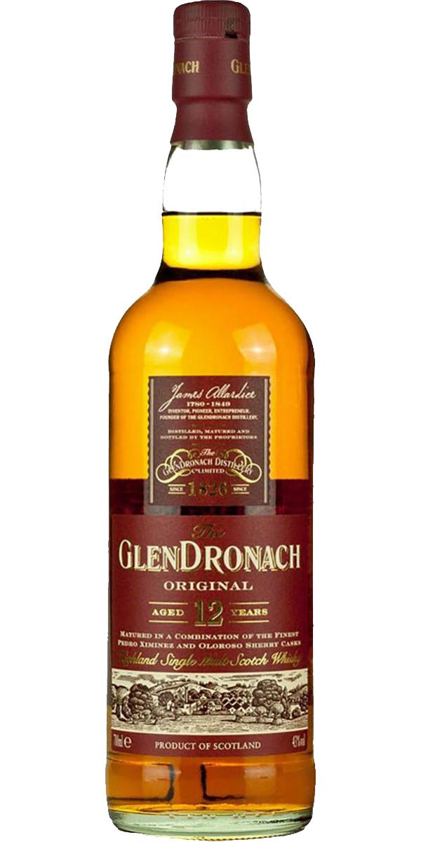 Glendronach 12 Years Old Original - Highland Single Malt Scotch Whisky