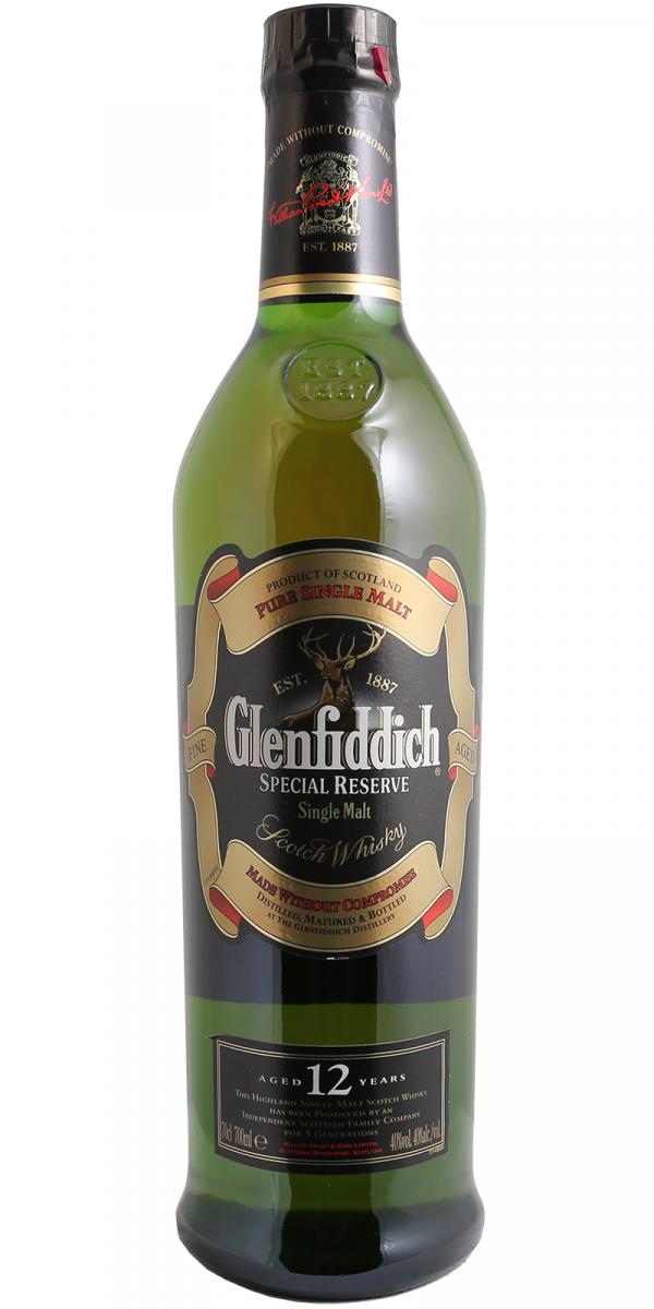 Glenfiddich Special Reserve 12年 750ml古酒 Glenfiddich Special Reserve 12 yrs | northwestliquors