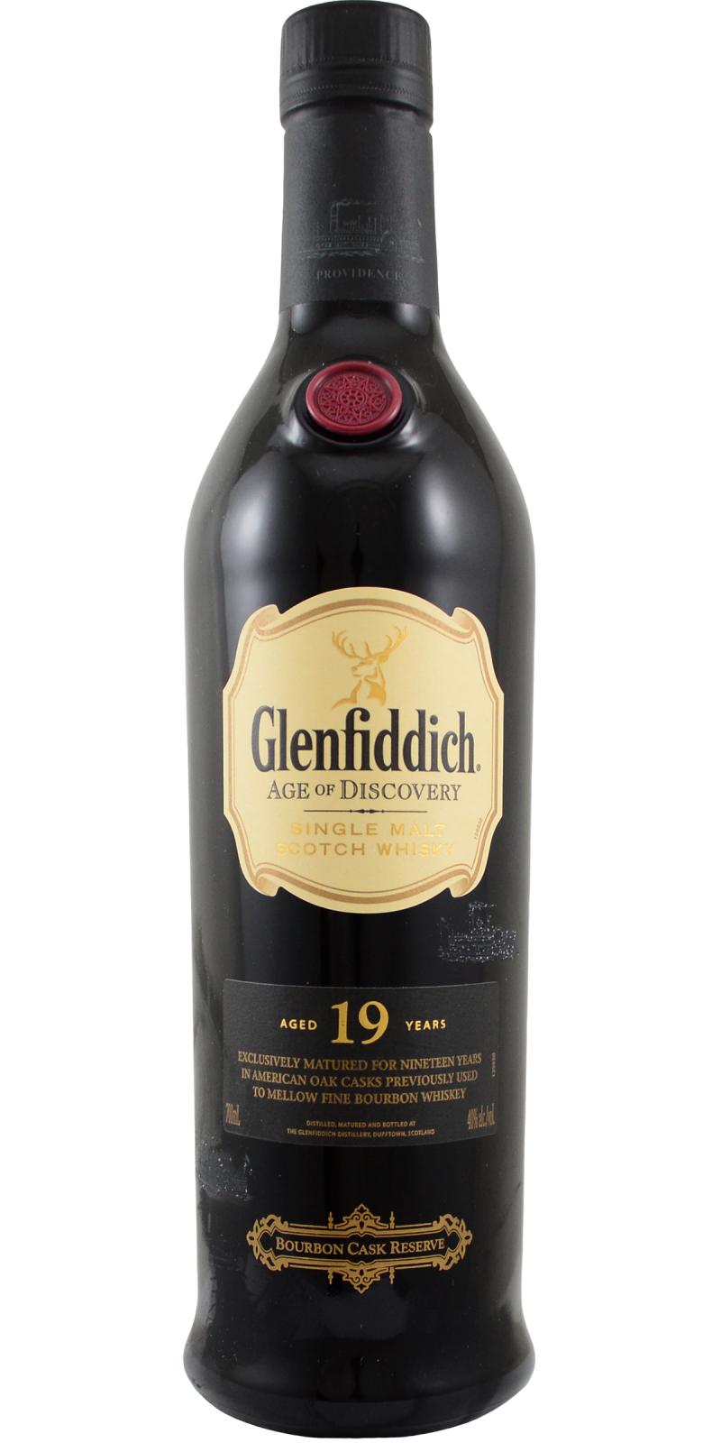 Glenfiddich 19 Years Old Age Of Discovery - Bourbon