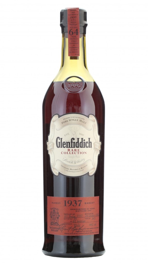 Glenfiddich 64 Years Old 1937 Rare Collection Cask Nr.843