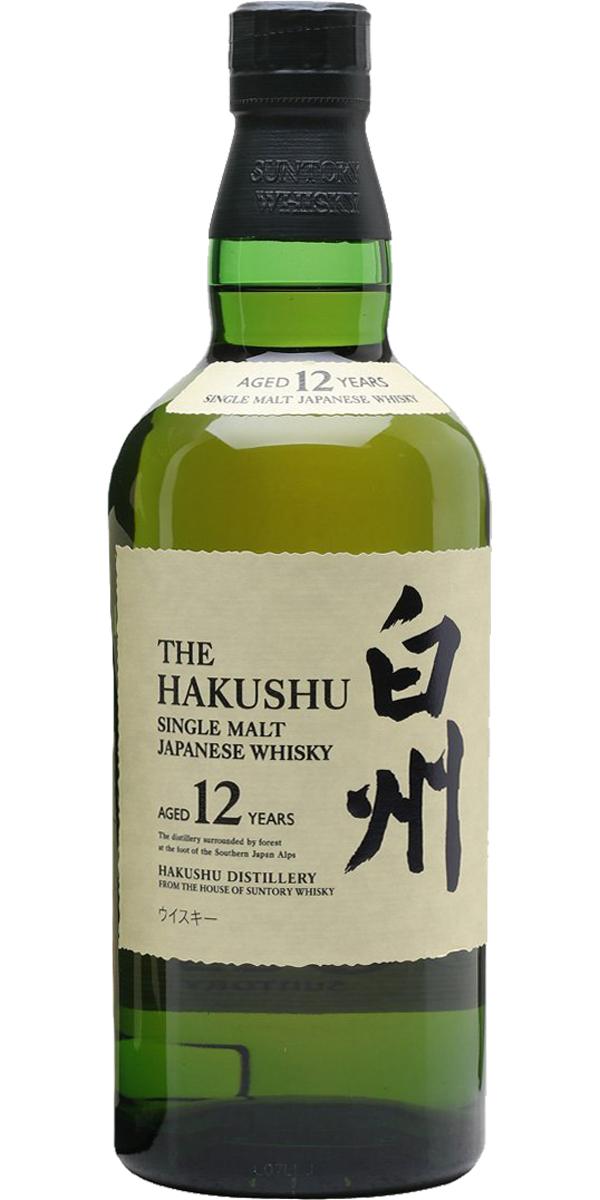 Hakushu 12 Years Old Single Malt Japanese Whisky