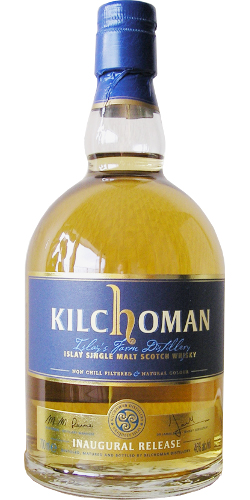 Kilchoman 3 Years Old 2009 Inaugural Release Islay Single Malt Scotch Whisky