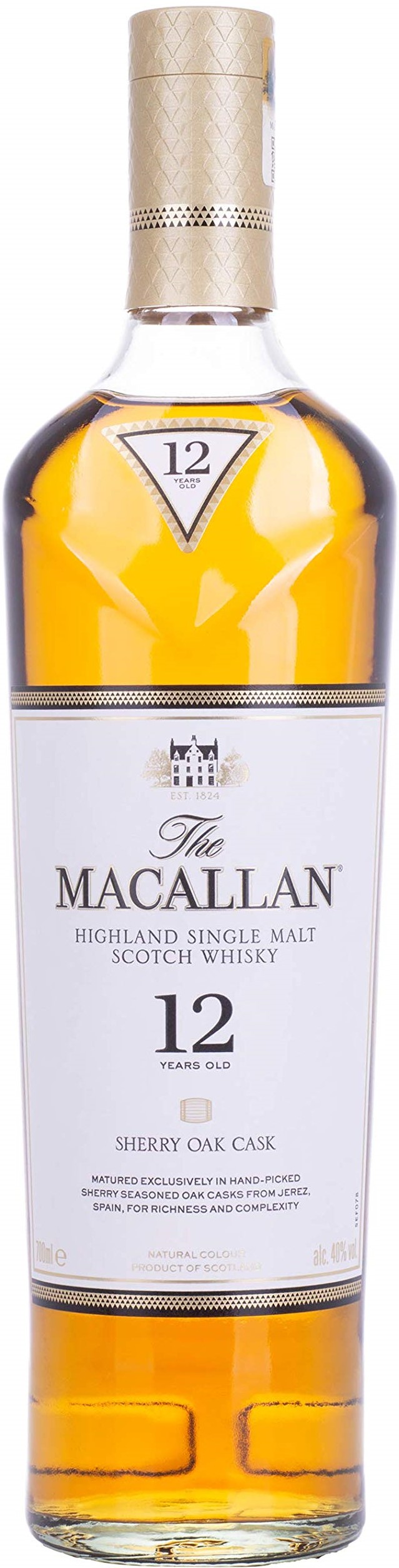 Macallan 12 Years Old Sherry Oak (New Design)