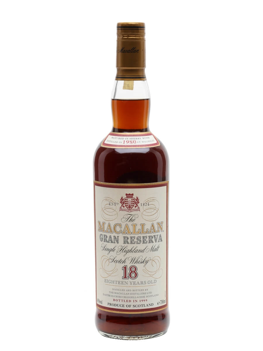 Macallan 18 Years Old 1980 Gran Reserva | Whisky | Spiritory