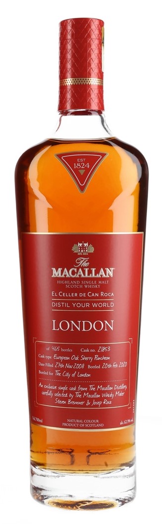 Macallan 2008 Distil Your World - London Edition Cask Nr.21853