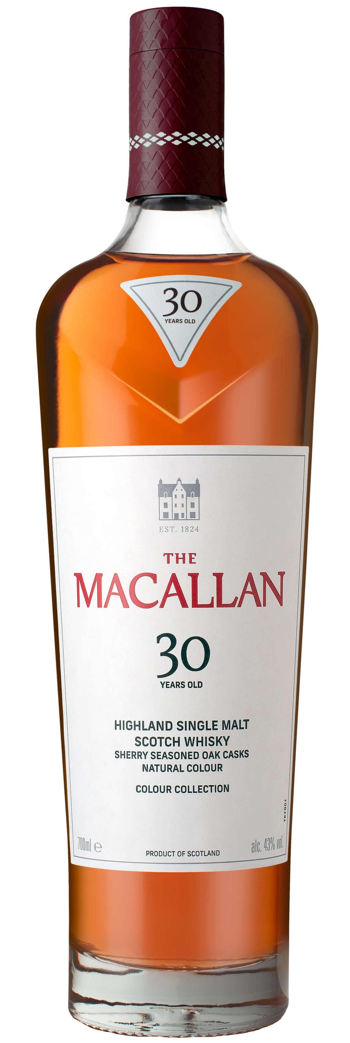 Macallan 30 Years Old Color Collection