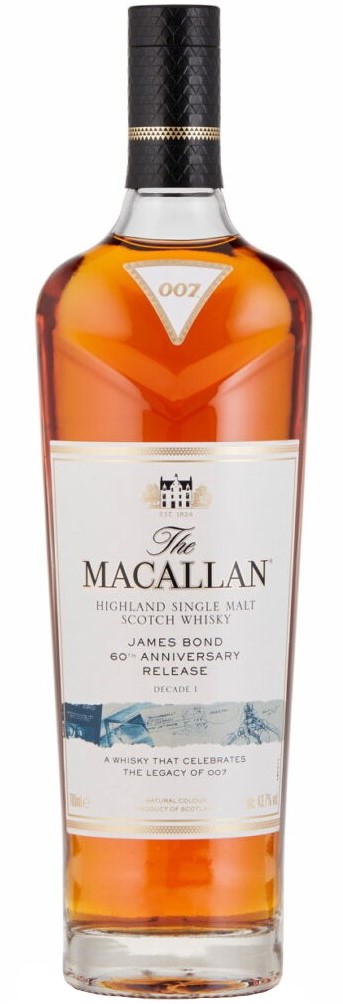 Macallan Decade I James Bond 60Th Anniversary Release