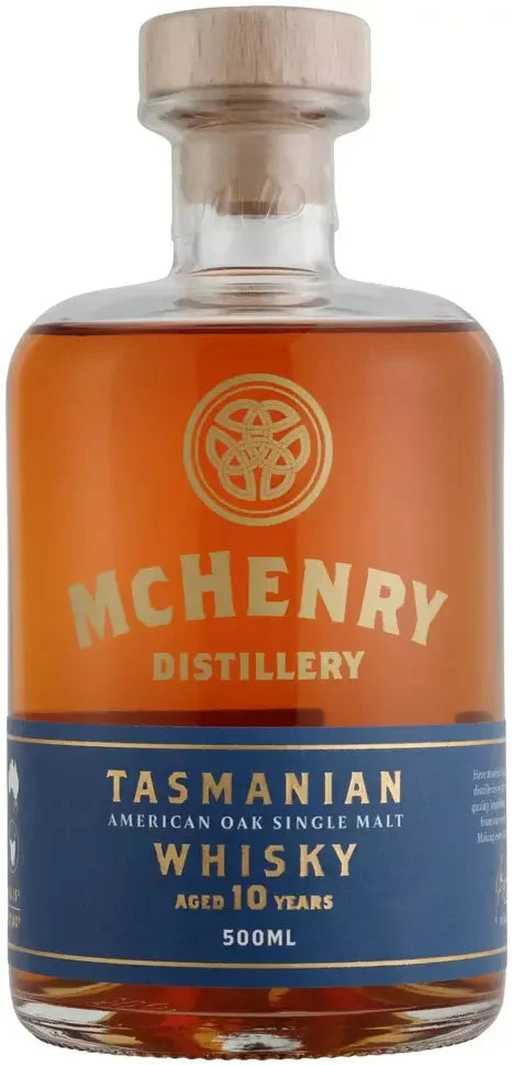 McHenry 10 Years Old Tasmanian Single Malt Whisky