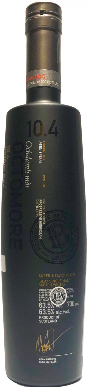 Octomore 3 Years Old Edition 10.4 88 PPM Virgin Oak | Whisky | Bruichladdich