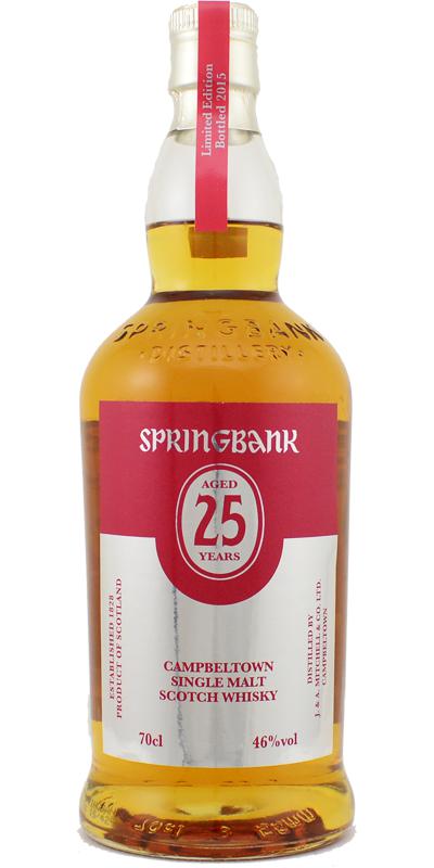 Springbank 25 Years Old