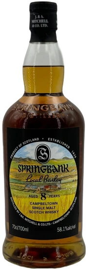 Springbank 8 Years Old 2016 Local Barley