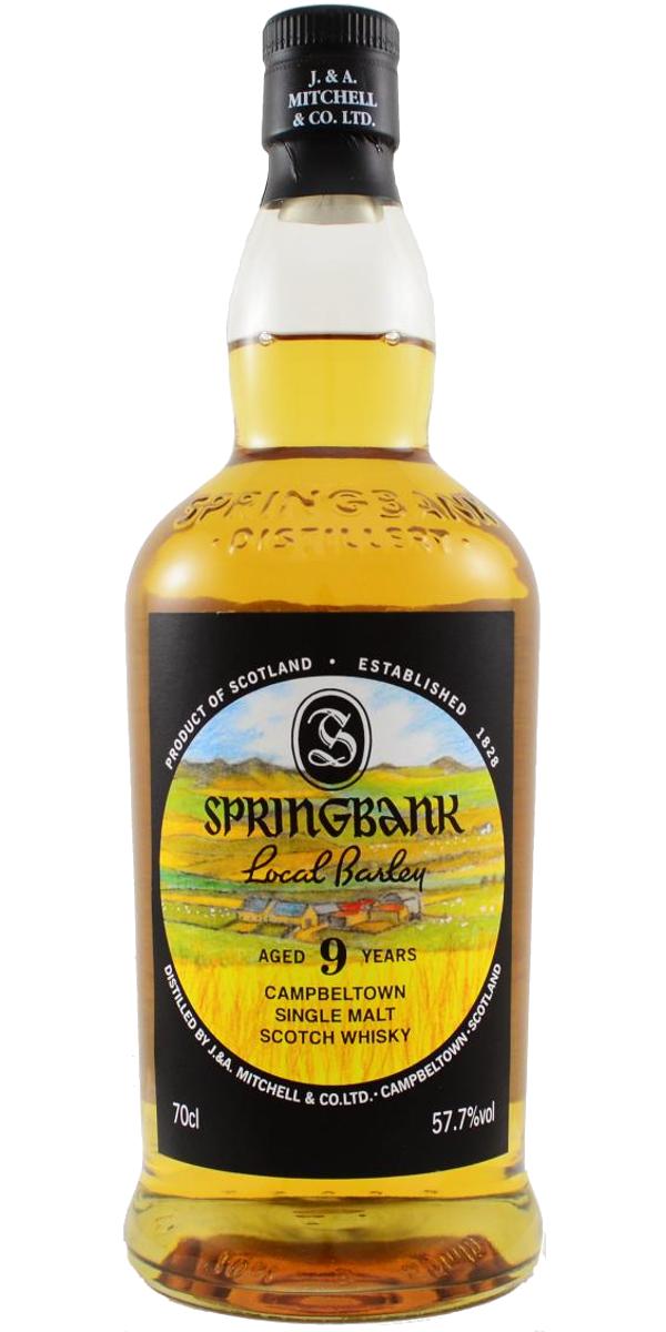 Springbank 9 Years Old Local Barley 2018