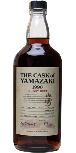 Yamazaki 18 Years Old 1990 The Cask Of Yamazaki Nr.ON70645