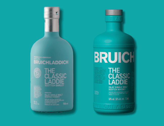 Bruichladdich new bottle design