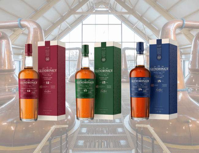 Glendronach new bottle design