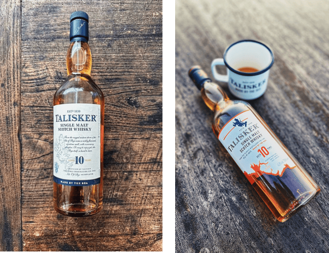 Talisker 10 bottle evolution