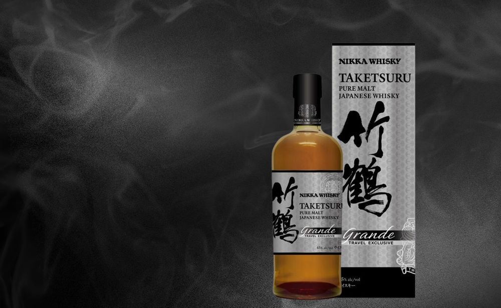 竹鶴グランデ TAKETSURU PURE MALT Grande 免税店限定 ニッカ 竹鶴 ピュアモルト グランデ 70cl | 成田空港の免税品